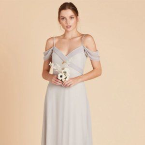 Birdy Grey SPENCE CONVERTIBLE DRESS - CHIFFON DOVE GREY XS